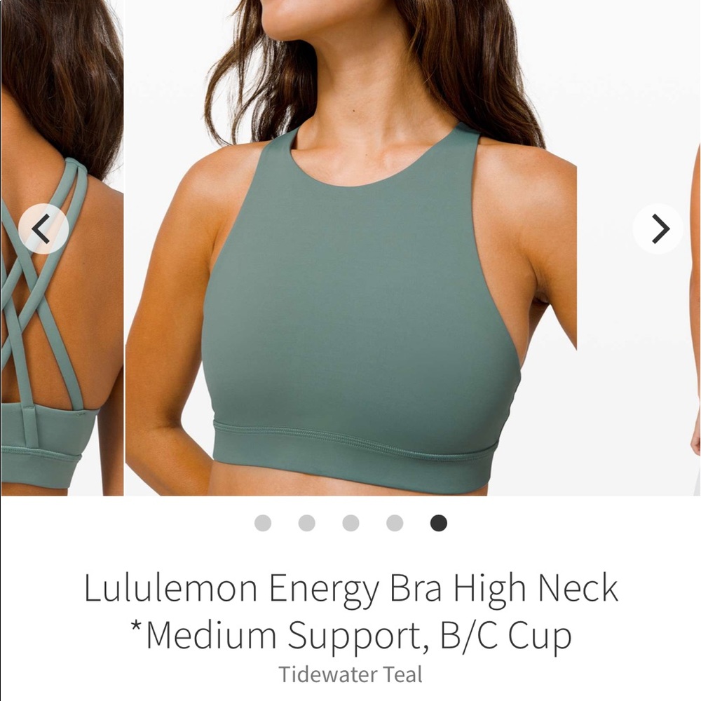 Lululemon Energy Bra High Neck Size 10